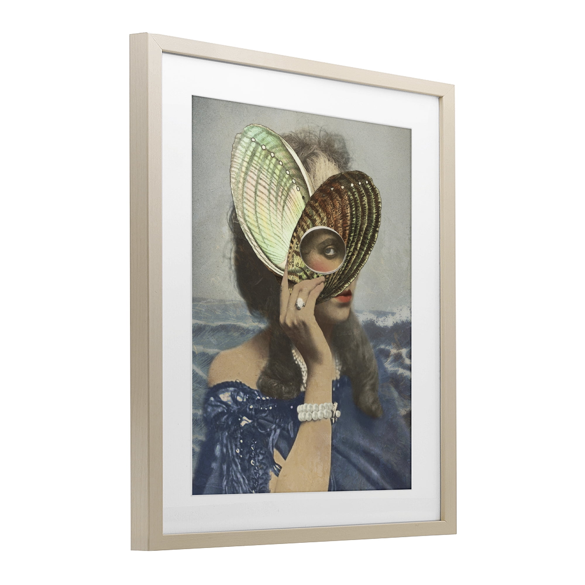 Stupell Industries Portrait of Naturalist Birch Framed Print Under Glass, design by Victoria Barnes