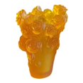 thumbnail image 4 of Kokiya Crystal Vase Modern Centerpieces Burner for Coffee Table Office Home Yellow, 4 of 9