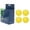 Yellow, variant on Gallickan 4 Pack Pickleball Balls, 40 Holes Pickleball Balls - Play for Outdoor Indoor, Elasticity & Durable, 74mm Standard Size - Gifts for Pickleball Lovers & Beginner, Hot Pink