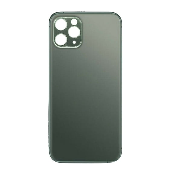 Replacement Back Housing Glass Cover With Larger Camera Hole Opening For iPhone 11 Pro Max (A2161) - Midnight Green