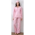 thumbnail image 2 of Richie House Women's Striped Two-piece Cotton Pajama RHW2806-A-M, 2 of 7