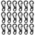 thumbnail image 1 of 20Pcs Mini Carabiner Quick Release Clip Mini Carabiner Clips Small Clips Charms Carabiners, 1 of 4
