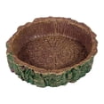 thumbnail image 1 of Comedero de resina para reptiles pequeños, fácil de limpiar, compacto, único, multiusos, bandeja de agua para tortugas y escorpiones., 1 of 8