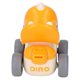 thumbnail image 1 of Kids Car Toy Dinosaur Shaped Press Moving Improve Hand Eye Coordination Cartoon Vehicle Toy Orange, 1 of 4
