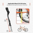 thumbnail image 4 of HENMI Adjustable Bike Kickstand for 26"-29" Adult Bikes, Non-Slip Aluminum Alloy, Mountain & Trek Compatible, 4 of 7