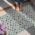 thumbnail image 4 of Gray Christmas Tree Pattern Door Rugs,Washable Non Slip Door Mats Indoor,Decorative Door Mats,Entry Mat Indoor for Entrance,Bedroom,Kitchen,Bathroom,20"x32", 4 of 6