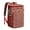 Red, variant on Gothic Skeleton and Snake Print Backpack Cooler – Leakproof Insulated Lunch Bag with Winged Skull and Moon Elements for Travel & Picnic