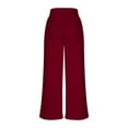 thumbnail image 5 of tarylea Sweatpants for Women High Rise Solid Color Trousers Solid Color Loose Pants with Pockets Casual Comfy Workout Pants, 5 of 8