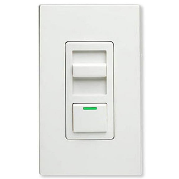 Leviton  IllumaTech Magnetic Low Voltage Slide Dimmer- White