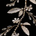 thumbnail image 4 of Flores De Hojas Adorno De Diadema Hecho A Mano Accesorio De Novia Elegante Zulema Hairband cristalino de las mujeres, 4 of 8