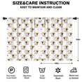 thumbnail image 2 of Blackout Kids Curtains,White Cow Engineer Pattern Childrens Insulated Curtains Set Of 2,Bedroom Essentials,Toddler Room Decor 42x54in(106x137cm), 2 of 5