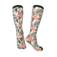 thumbnail image 4 of Balery Lilies Flowers Printed Novelty Socks Men's Women's Crew Socks Sports Socks Knee High Socks Cotton Socks Quirky and Cool Socks, 4 of 9
