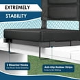 thumbnail image 5 of Stadium Seats with Back Support – Bleacher Chairs with Cushion, Portable Folding Stadium Chair with Removable Cushion and Large Pocket for School Events Sports Game, 5 of 7