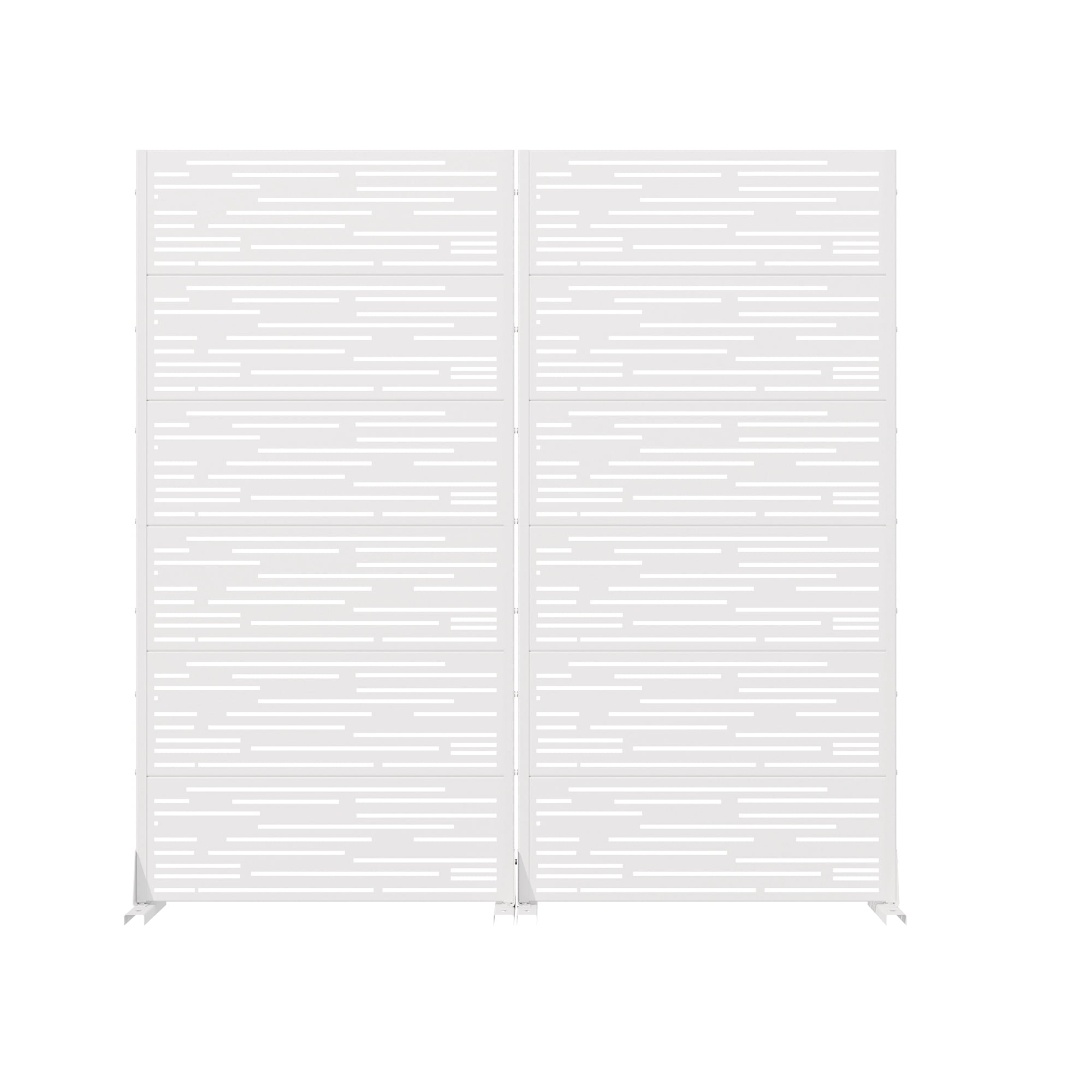 Metal Privacy Screen Panel Pattern