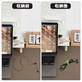 thumbnail image 2 of Unique Bargains 5pcs Magnetic Cable Ties 7.48" Cord Holder Multicolor Green, 2 of 6