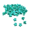 thumbnail image 4 of 50 mini pinzas para el pelo con diseño floral para niña, color verde menta Menta verde, 4 of 5
