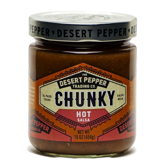 Desert Pepper Chunky Hot Red Salsa (Pack of 6)