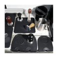 thumbnail image 2 of Alfombrilla para manipular café expreso yuxing de Silicona apta para alimentos Antideslizante B Negro Gris Plata, 2 of 5