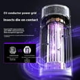 thumbnail image 5 of Rechargeable model Electric Bug Zapper Outdoor Mosquito Killer Indoor Waterproof Fly Swatter Zapper Purple Light Insect Killer for Home Backyard Patio Garden Camping Site(white), 5 of 5