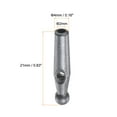thumbnail image 2 of Umbrella Tail Beads Gum 2mm Dia for Folding Umbrella Cover, Silver Grey, 2 Pieces, 2 of 4