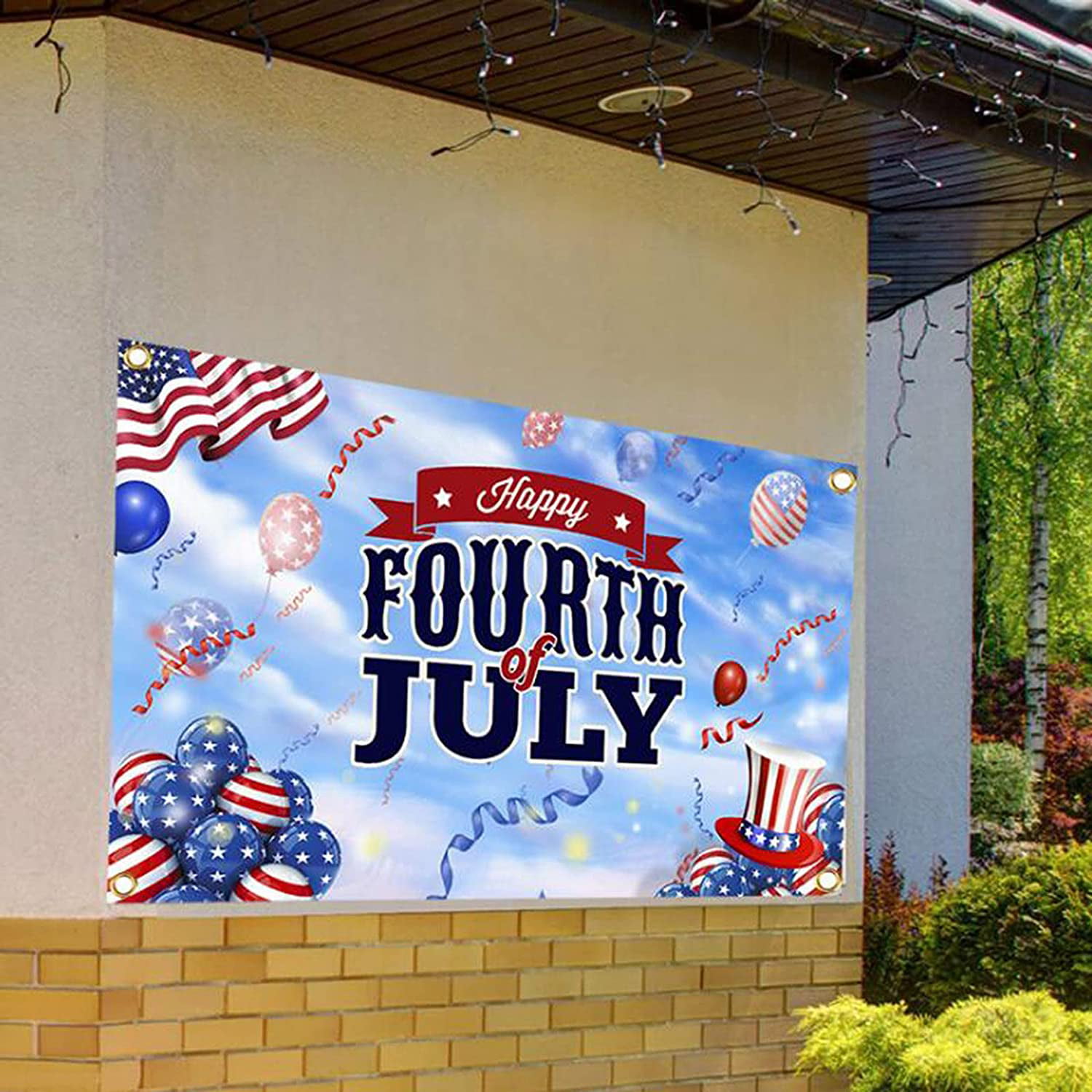 Independence Day Banner, Patriotic Party Background Decor, Fabric Patriotic  Sign Banner Backdrop Background for Patriotic Independence Day Theme  Deployment, Greeting Military Army Party Decorations | Walmart Canada