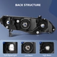 ECCPP Headlight Assembly for Honda Civic 2006-2011 Driver and Passenger ...