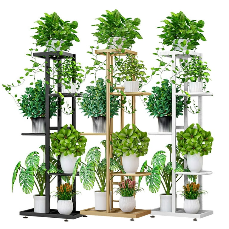5-Shelf Plant Stand, Flower Stand Plant Display for Indoors and