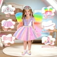 thumbnail image 2 of Flooyes Princess Toys Gift for Toddler Girls, Princess Dress Up Set Pretend Play, 2 of 8