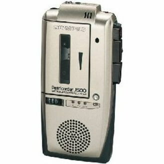 Olympus Pearlcorder J-300 Microcassette Recorder - Walmart.com