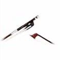 thumbnail image 3 of Forté Brazilwood Cello Bow - Bâton Rond, Grenouille Ébène Demi-Montée et Cheveux Authentiques (1/10), 3 of 4
