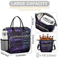 thumbnail image 4 of Laboratory Approved Large Insulated Tote - Leakproof Cooler Bag for Scientific Formula & Picnic, Multi-Pocket Waterproof Lunch Tote for Travel & Work, 4 of 5