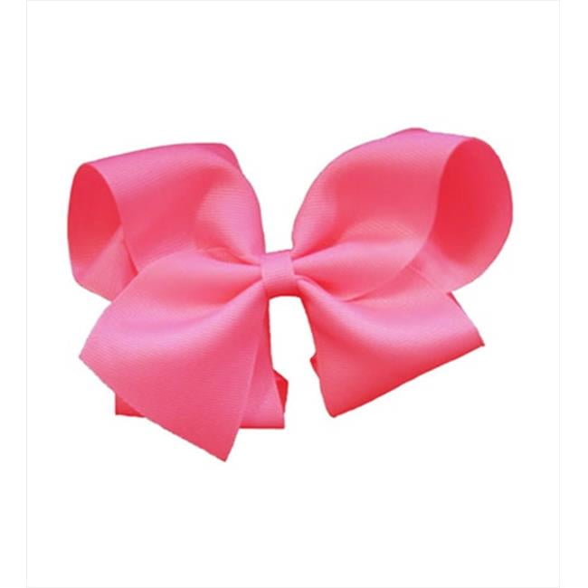CoverYourHair 60491 Pink Extra Large Bow Barrette