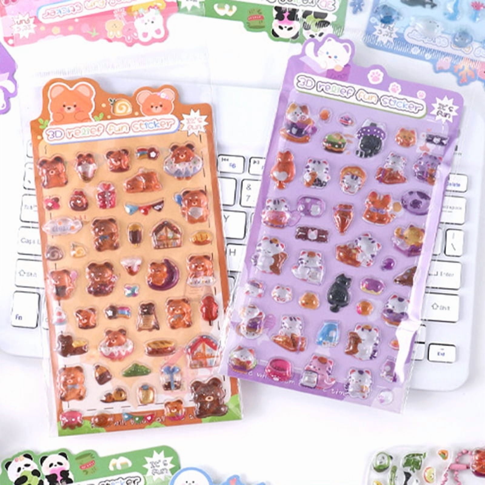 New 3D Stickers Bonbon Drop Seal Stickers Laptop Decal Stationery