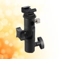 thumbnail image 4 of KAKOWELY Support de flash 2 Pcs Forme E Métal Support de Lampe flash Support Multifonction 4.33"X2.95"X1.97 Pouces, 4 of 5