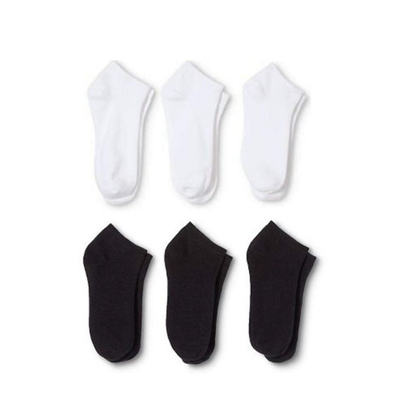 300 Pairs Low Cut Cotton Socks Wholesale Black White Durable Soft Everyday
