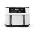 thumbnail image 1 of Ninja Foodi 4-in-1 10 Qt. XL 2-Basket Air Fryer with Dual Zone Technology, White, DZ300CWH, 1 of 7
