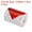 White Red, variant on Uxcell Reflective Tape, 4" x 10 Ft High Visibility Warning Arrow Tape, Red White