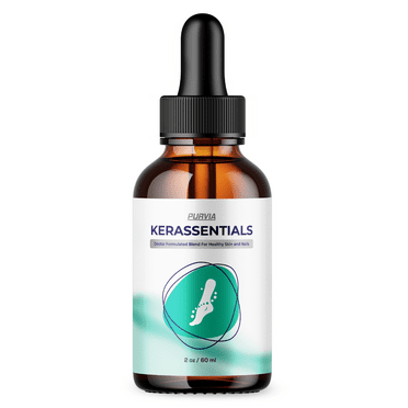 Kerassentials for Toenail Fungus - Kerassentials Healthy Skin & Nails - Single Bottle (2oz/60ml)