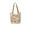 2Beige, variant on Women's Floral Crochet Tote Bag, Knit Shoulder Bag, Large Capacity Bohemian Beach Purse for Summer Travel & Commute