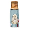 thumbnail image 3 of Carolines Treasures Winter Holiday Afghan Hound Ultra Beverage Insulators for slim cans Slim Can multicolor, 3 of 3