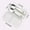 White, variant on Baby Toddler Dining Stainless Steel Spoon & Fork Travel Set Plastic Carry Case Pink