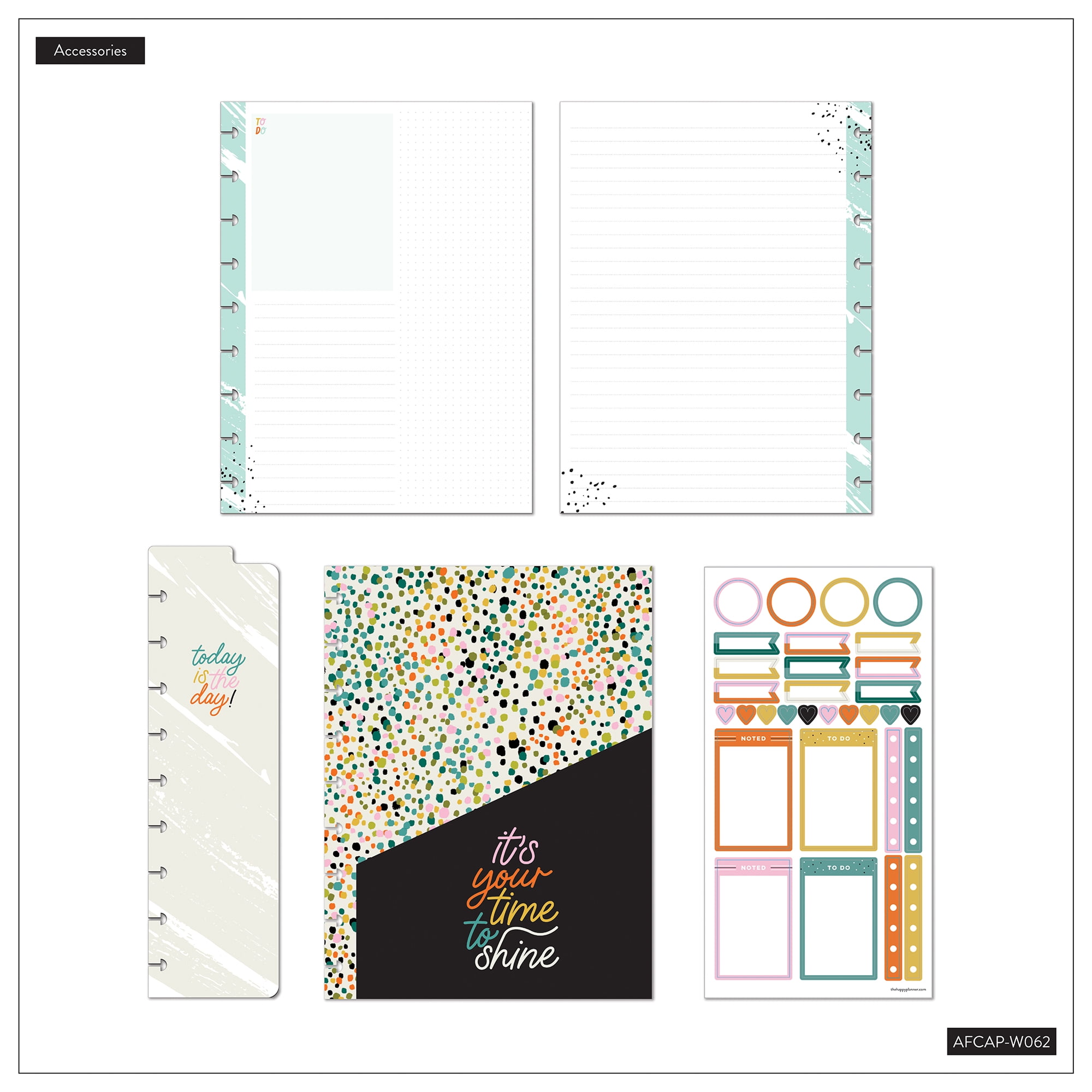 Happy Planner, Classic Planner Accessories Kit , Keep Life Fun