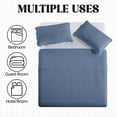thumbnail image 6 of Moonlight20015 2 Piece Quilt Set Lightweight Ultrasoft Microfiber Bedding Washed Blue Color Twin, 6 of 13