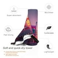 thumbnail image 3 of Balery Sunset Truck Highway Print Towels - Luxurious Jumbo Bath Sheet - Highly Absorbent and Quick Dry Extra Large Bath Towel - Super Soft Hotel Quality Towel-, 3 of 8