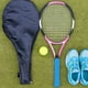 thumbnail image 4 of 6pcs Racket Overgrips Anti-Slip Raqueta Tenis Overgrips Sweatband Grip Tape, 4 of 5