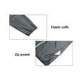 thumbnail image 6 of Little Donkey Andy Men's Waterproof Rain Jacket, Lightweight Windproof Outdoor Shell with Hood for Hiking Travel Golf Type A Rain Gray S, 6 of 7