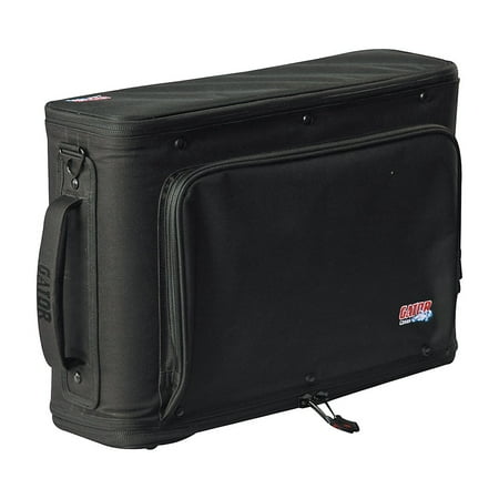 Gator Rackworks GR-RACKBAG-2U Lightweight 2U Rack Bag w/ Aluminum Frame & Polyethylene Reinforcement