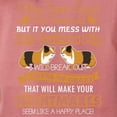 thumbnail image 3 of CafePress - Don't Mess With My Guinea Pig Shirt T Shirt - Womens Comfort Colors® Shirt, 3 of 4