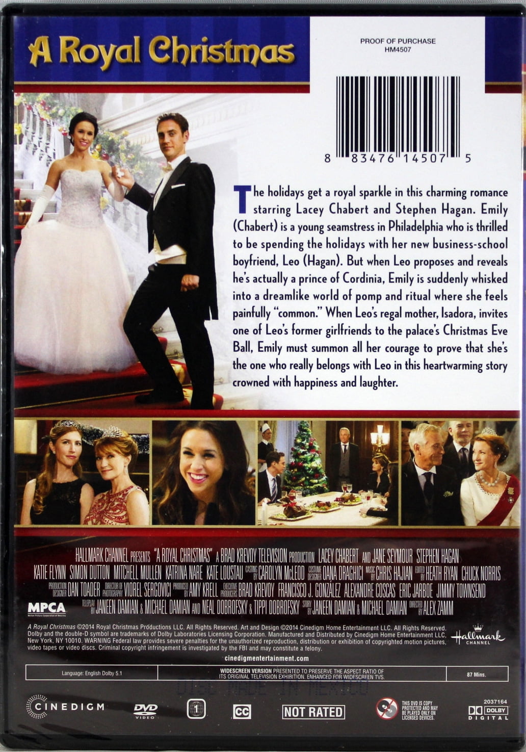 A Royal Christmas DVD Hallmark Drama Walmart