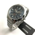thumbnail image 2 of Men's Citizen Blue Dial Super Titanium Chronograph Watch AT2530-85L, 2 of 4